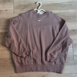 Oversized Nike Pullover Crewneck Sweater